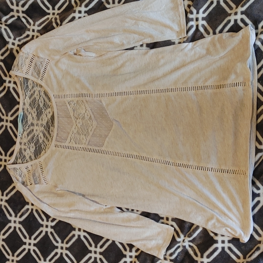 Maurices Top with Lace detail